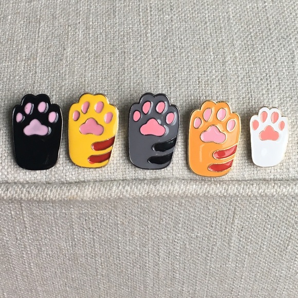[3 for $6] Kitty Paw Pin - Picture 7 of 8